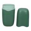 WOONEKY Portable Travel Toothbrush Case and Mouthwash Cup Set, Matcha Green Detachable Toothpaste Holder, Compact Hotel Travel Supply for Oral Care and Daily Hygiene view 1
