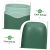 WOONEKY Portable Travel Toothbrush Case and Mouthwash Cup Set, Matcha Green Detachable Toothpaste Holder, Compact Hotel Travel Supply for Oral Care and Daily Hygiene view 4