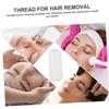 FRCOLOR 40rolls Threading Epilator for Hair Removal Eyebrow Threading Thread Face Epilator Tool for Facial Hair Removal view 4