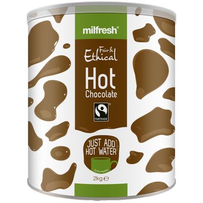 Milfresh Fair & Ethical Hot Chocolate - 2x2kg