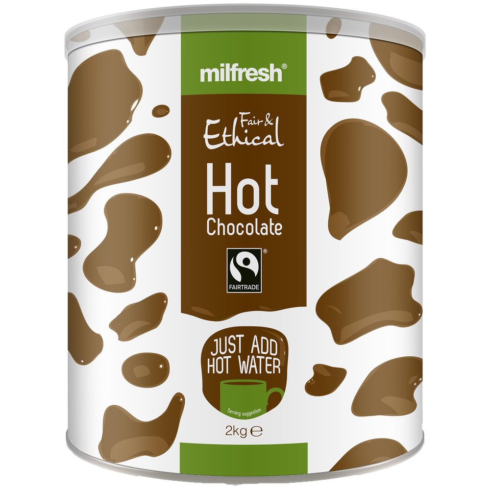 Milfresh Fair & Ethical Hot Chocolate - 2x2kg