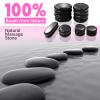 21pcs Hot Stones Massage Kit with Heater, Portable Electric Hot Stones Set with Heating Box, Hot Massage Stones Made of Basalt, for Massage, Relaxation, SPA view 2