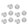 10Pcs Small Hearing Aid Ear Tips, Universal Domes Hearing Aid Ear Tip Soft Replacement Silicone Hearing Aid Eartips for Hearing Aid Earplugs Domes Accessories view 2