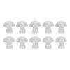 10Pcs Small Hearing Aid Ear Tips, Universal Domes Hearing Aid Ear Tip Soft Replacement Silicone Hearing Aid Eartips for Hearing Aid Earplugs Domes Accessories view 3