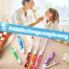 12Pcs Travel Toothbrush Set, Folding Toothbrush Portable Soft Toothbrush Small Foldable Toothbrushes for Travel Camping Hiking view 4