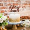 Ercadio 3 PCS Happy 65st Birthday Cake Topper Coffee Glitter Cheers to 65 Years Birthday Cake Pick 65 Fabulous Cake Decoration for Happy 65st Birthday Anniversary Party Cake Decorations Supplies view 4