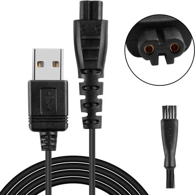 5V Shaver Charger Cable for Remington HC4250, USB Power Cord Cable Beard Trimmer Electric Shaver Charger for Remington HC4250, HC4255 F3 PF7500 MB4200 MB4130 XR1330 XR1350 XR1400 XR1470 XR1430