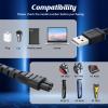 5V Shaver Charger Cable for Remington HC4250, USB Power Cord Cable Beard Trimmer Electric Shaver Charger for Remington HC4250, HC4255 F3 PF7500 MB4200 MB4130 XR1330 XR1350 XR1400 XR1470 XR1430 view 2