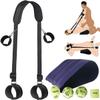 3 in 1 Wedge Pillow Inflatable Cushion,Portable Pillow,Sex Things for Couples Kinky Play Hand Leg Cuffs Strap Set Ankle Wrist Restraints for Couple Under Queen Bed Sweater view 1