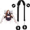 3 in 1 Wedge Pillow Inflatable Cushion,Portable Pillow,Sex Things for Couples Kinky Play Hand Leg Cuffs Strap Set Ankle Wrist Restraints for Couple Under Queen Bed Sweater view 2