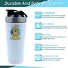 Dog lover Gift, I love Labrador, Animal Lover Gift, Birthday, Christmas, 500ml Aluminium Shaker Bottle for Supplement Shakes - Easy Clean, Durable Cup. (White) view 4