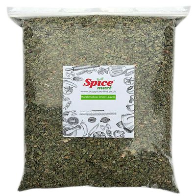 Marshmallow Leaf | Leaves Cut Dried Tea Infusion Premium Quality Free UK P&P Spice Mart (5kg)