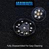 2 pcs 6 Blades head shaver Magnetic Replacement heads for DOAO JoyKoi Solimpia Singphere AEXIRI Head Shaver view 4