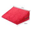 Adult Couple Flirting Aid Pillow Cushion Triangle Backrest Pad for Intimacy and Pregnancy Preparation Sex Pillow Wedge Position Pillow Sex Furniture Foam Sex Cushion for Adult Couples (Red) view 4