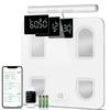 arboleaf Smart Scale for Body Weight and Fat, 8 Electrode Body Composition Scale with Handle, Bluetooth Digital Weight Scale, Body Scanner Scale with 26 Metrics for BMI Muscle Mass, 180kg/400lb view 1