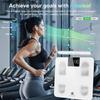 arboleaf Smart Scale for Body Weight and Fat, 8 Electrode Body Composition Scale with Handle, Bluetooth Digital Weight Scale, Body Scanner Scale with 26 Metrics for BMI Muscle Mass, 180kg/400lb view 2