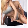 Adult Couple Flirting Aid Pillow Cushion Triangle Backrest Pad for Intimacy and Pregnancy Preparation Sex Pillow Wedge Position Pillow Sex Furniture Foam Sex Cushion for Adult Couples (Pink) view 2