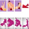 Adult Couple Flirting Aid Pillow Cushion Triangle Backrest Pad for Intimacy and Pregnancy Preparation Sex Pillow Wedge Position Pillow Sex Furniture Foam Sex Cushion for Adult Couples (Pink) view 4