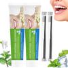 Deep Whitening Toothpaste, Teeth Whitening Toothpaste, Whitening Toothpaste, Whitening Toothpaste Stain Removal, Deep Cleaning, Fresh Breath, 100g (15cm, 2pcs) view 1