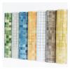 XLLZPX Kitchen Oil-Proof Film Bathroom Waterproof Tiles Wall Sticker Self-Adhesive Kitchen Stove Oil-Proof Fireproof Wallpaper Aluminum Foil Decorative Film(Green,2M x 45CM) view 2