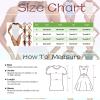 WILLBEST Shapewear for Women Tummy Control Thong Thong Set Scoop Neck high Waisted Tummy Control Knickers Shapewear for Women Bodysuit Long Sleeve Bodysuits UK Maid Costume Ladies view 4