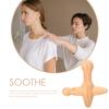 Healeved 2pcs Household Acupoint Massager for Women Professional Massage Stick Wooden Pelma Massager Massage Accessory for Foot Relaxation view 3