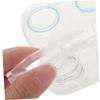 Healvian 4pcs Small Cosmetic Lens Box Contacts Lens Organizer Pad Ring for Travel Random Style view 2
