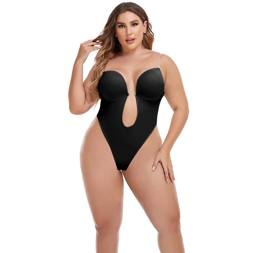 WILLBEST Body Suits Women Shapewear Shapewear top White lace Bralette Pull on Bras Seamless See Through mesh Ribbed Knit Women Underwear Bodysuit Body Shaper for Womens g String
