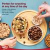 Salysol Snacks Nuts  Chocolate Peanuts, Nature Cocktail, Fried Almonds 6x50g  Chocolate Gift Box  Delicious Natural Nuts  Valentine Treat, Thoughtful Gift for Him & Her for Valentine's Day view 4