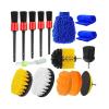 16PCS Car Detailing Brush Kit Detail Brushes Polishing Sponge Automotive For Wheel Exterior Interior Auto Set view 2