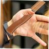 Beatifufu Beard Comb Solid Wood Comb for Men Leather Case Portable Beard Styling Brush view 2