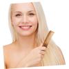 Beatifufu Beard Comb Solid Wood Comb for Men Leather Case Portable Beard Styling Brush view 3