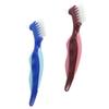 Healvian 10pcs Denture Cleaning Brush Dual Heads Soft Bristle Denture Brush for False Teeth Travel Portable view 2
