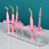 Sonew Eyelash Tweezer Holder, 8 Hole Thickened Lash Extension Tweezers Stand Tweezers Storage Orgaizer for Beauty Salon view 2