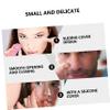 HAPINARY Men Glasses Case Double Glasses Case Contact Lenses Box Eye Care Kit Holder view 2
