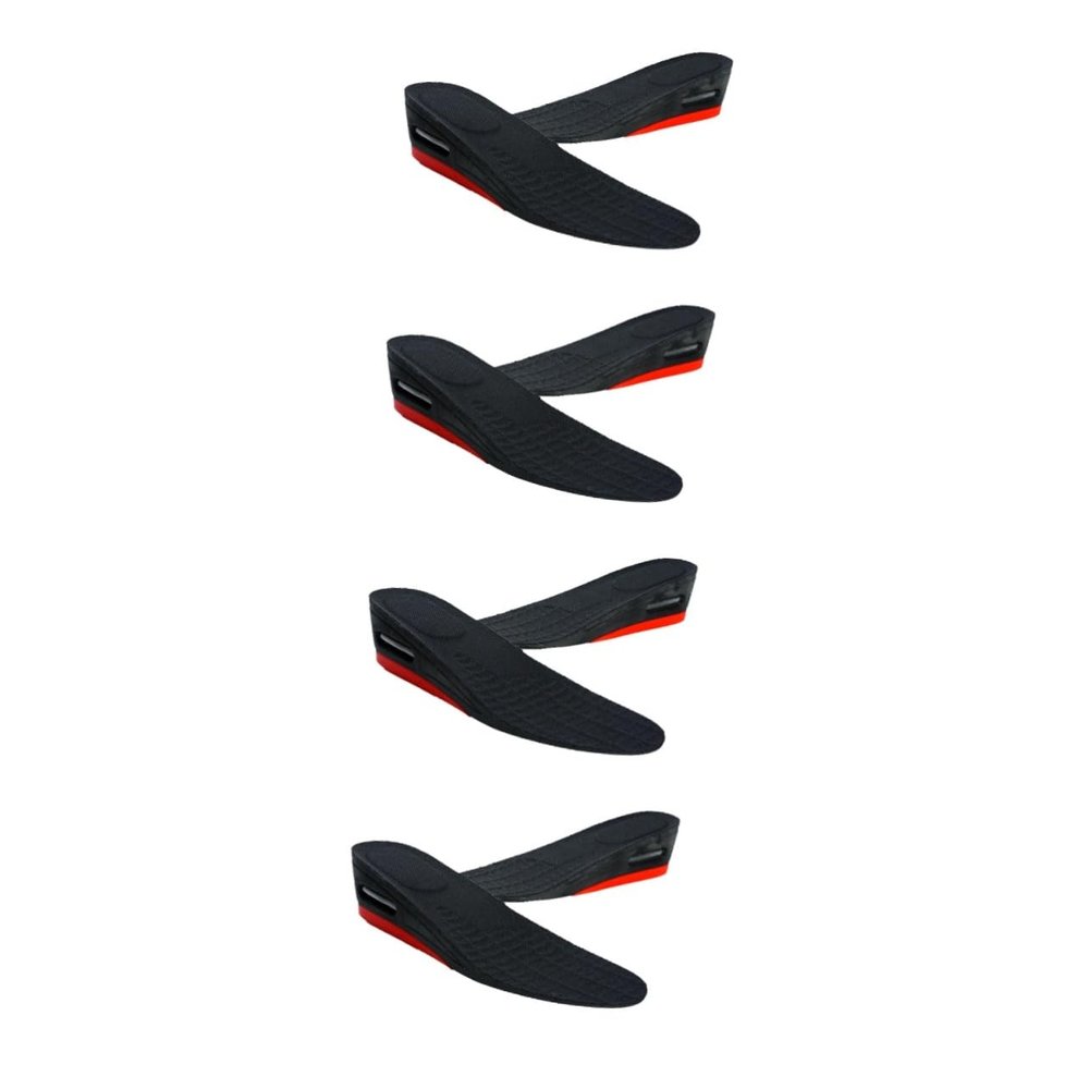 Didiseaon 4pcs Height Increase Insoles Shoe Pads Comfortable Breathable Inserts for Men Women