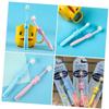 HAPINARY Childrens Manual Toothbrush 3pcs Soft Bristles Cartoon Design Baby Toothbrush for Ages 2-8 Gingiva Protection Colorful Set for Toddler Teeth Cleaning view 4