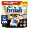 Finish Ultimate Plus Infinity Shine Dishwasher Tablets Intensive Cleaning Diamond Shine + Tableware Protection 219 Tablets view 1