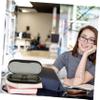 Hoement Lense Case Delicate Decorative Box Storage Leakproof Portable for Eyes Care for Work and School view 4