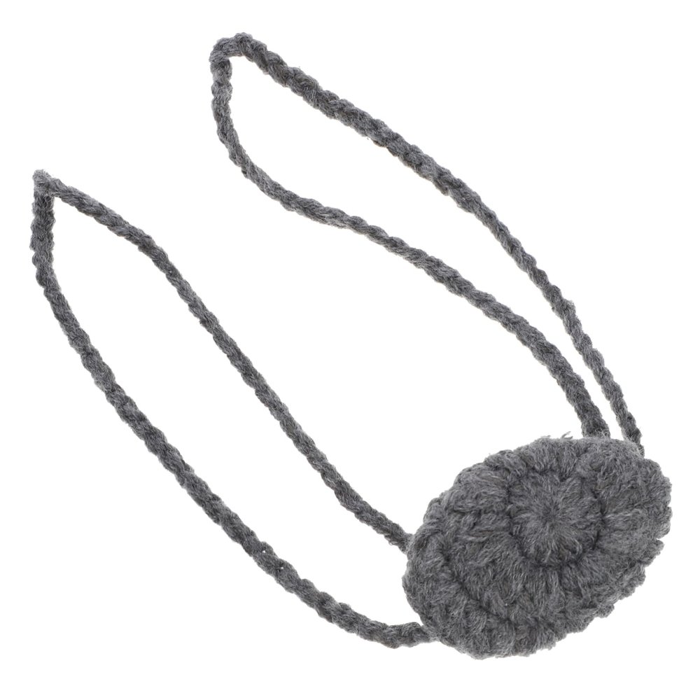 Healvian Nose Warmer Wool Weaving Grey Unisex Breathable Nose Mask Antifreeze Winter Snood