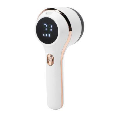 Fabric Lint Remover, Electric Lint Remover Digital Display Rechargeable for Clothes (White)