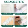 10 PCS Waterproof Dressings for Wounds, 1025cm Waterproof Bandage for Swimming,Waterproof Wound Dressing for Swimming Shower Tattoo Aftercare Skin Protection view 3