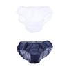 Oshhni Pack of 50 Soft Disposable Undergarments for Travel and Spa, White view 2