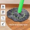 2 in 1 Dehydrated Mop, Self-Wringing Twist Mops for Floor Cleaning, Twist Mop, Microfibre Flat Mop, Wet Dry Dust Mop for Hard Floor, Kitchen Dust Cleaning Mop for Hardwood Laminate Tile Floors view 3