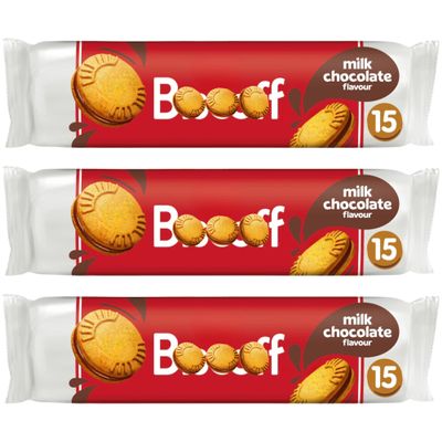 Biscuits Bundle with Milk Chocolate Cream Biscuits 150g By Lotus (3 Pack)