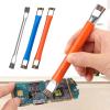 KUAIYIJU Mechanic Steel Brush Motherboards Chip Glues Removal IC Pad Cleanings PCB Clean PCB Repair Soldering Brush view 2