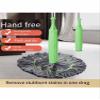 2 in 1 Dehydrated Mop, Self-Wringing Twist Mops for Floor Cleaning, Stainless Steel Handle, Detachable, Highly Absorbent Mop Head for Home (2pcs) view 3
