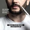 EAJORN Barber Pencils with Integrated Rotation, Pointed Tip, Outline, Beard Guide view 3