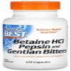 DoctorsBEST Doctor's Best - Betaine HCl Pepsin & Gentian Bitters | Support Digestion and Nutrient Absorption - 120 Capsules view 1