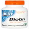 DoctorsBEST Doctor's Best - Biotin 5000 mcg | Support for Healthy Skin, Hair and Nails - 120 Veggie Capsules view 1